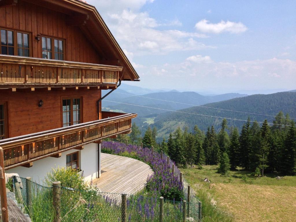 Almhaus Karantanien Lägenhet Hochrindl Exteriör bild